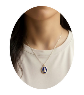 medalha de Nossa Senhora Aparecida
