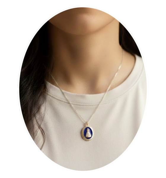 medalha de Nossa Senhora Aparecida